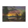 Trademark Fine Art Albert Bierstadt 'Twilight, Lake Tahoe, 1870s ' Canvas Art, 22x32 BL02582-C2232GG